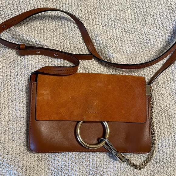 Authentic Chloe Faye Crossbody Bag